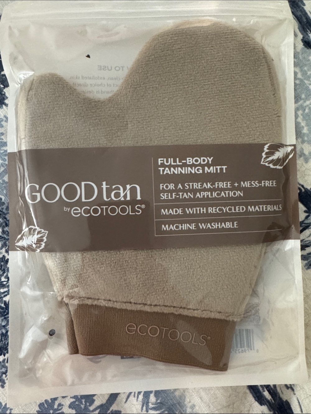 Full-Body Tanning Mitt — Brown
